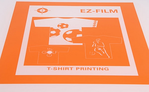 Ulano EZ 50 ORANGE | Textile Capillary Direct Film; fast-exposing (SBQ)