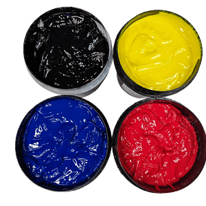 4 Color Process Water Base Ink Complete Set