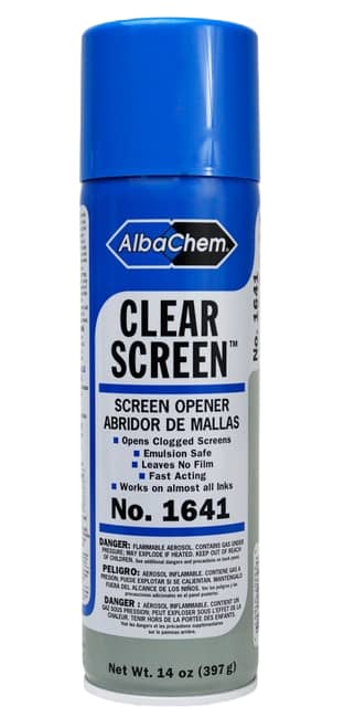 Albachem Clear Screen spray opener