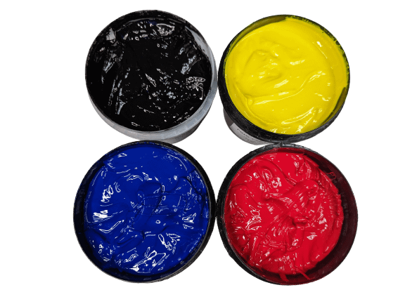 4 Color Process Plastisol Ink Complete Set